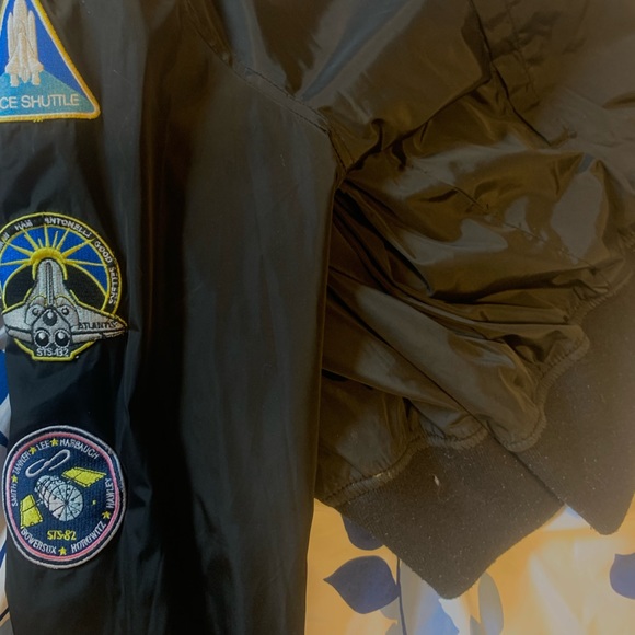 Forever 21 NASA patched Bomber Jacket for sale size (s) - Picture 3 of 8